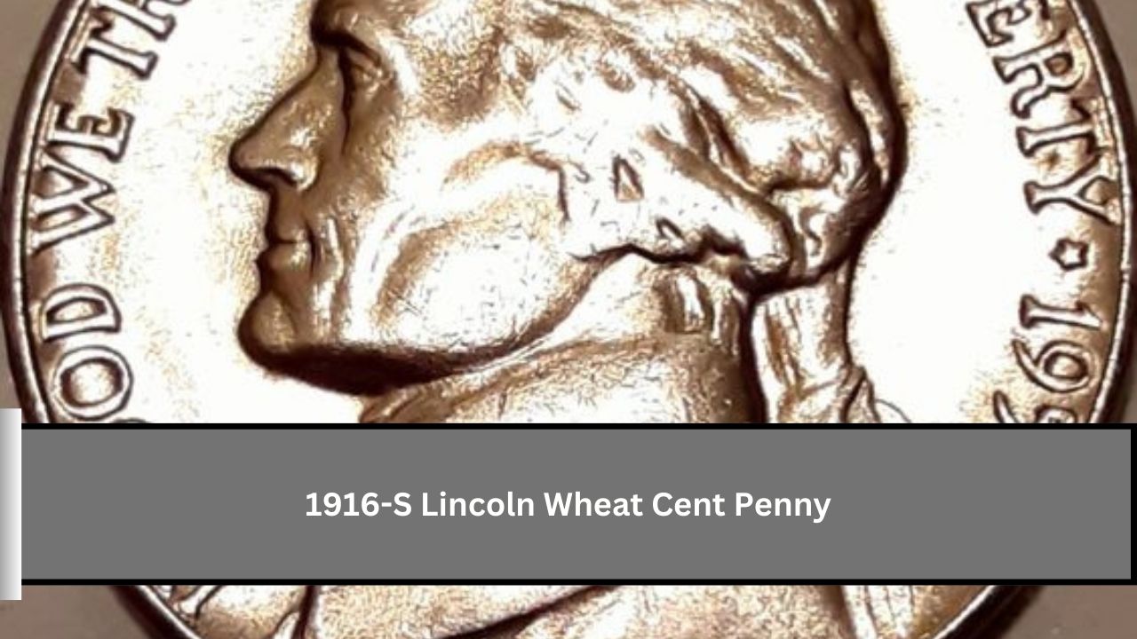 1916-S Lincoln Wheat Cent Penny