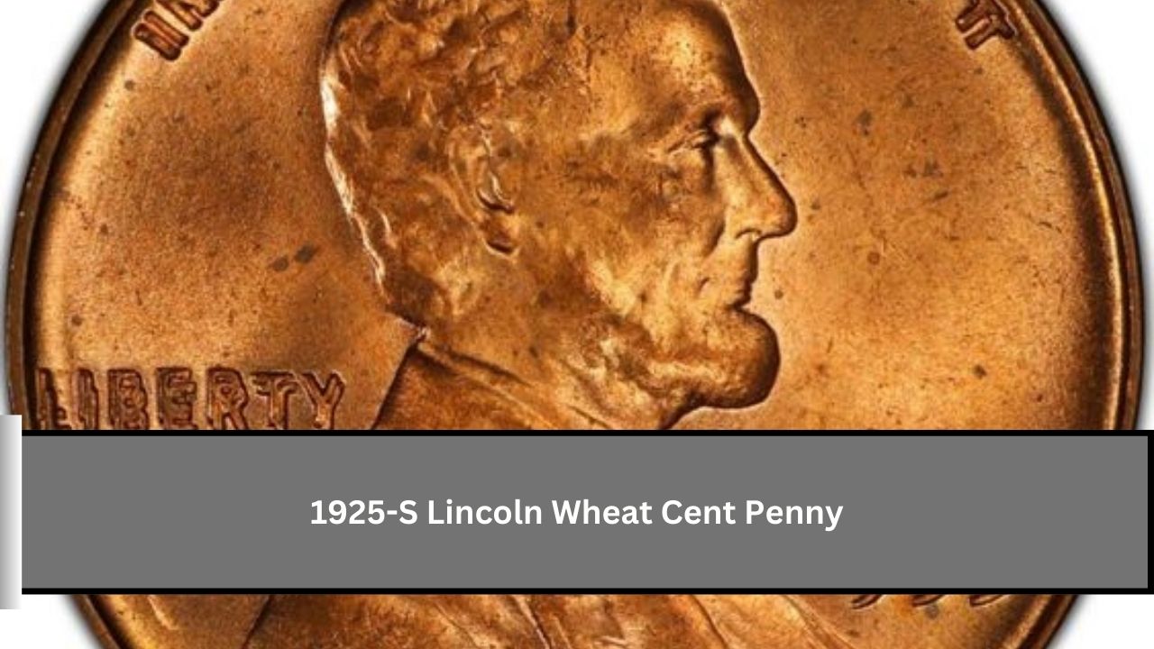 1925-S Lincoln Wheat Cent Penny