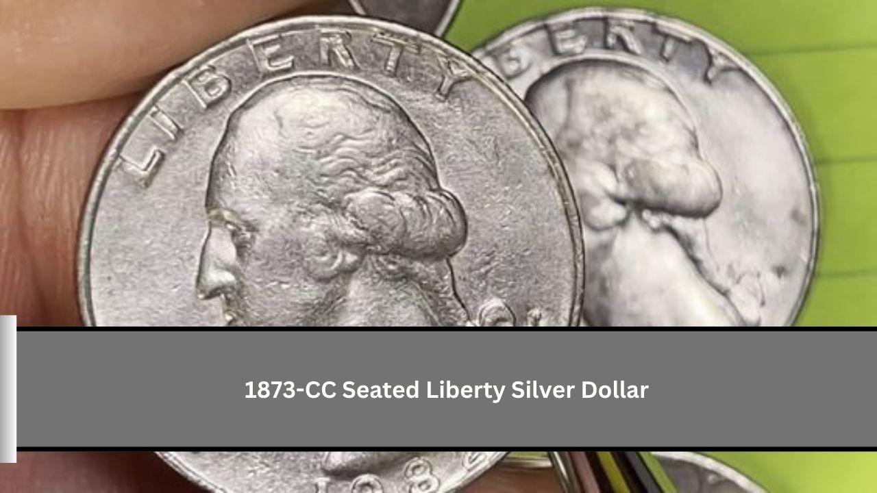 1873-CC Seated Liberty Silver Dollar