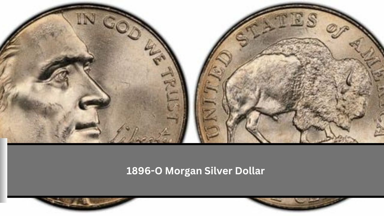 1896-O Morgan Silver Dollar