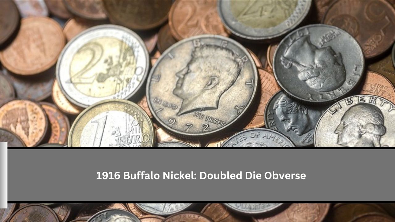 1916 Buffalo Nickel: Doubled Die Obverse