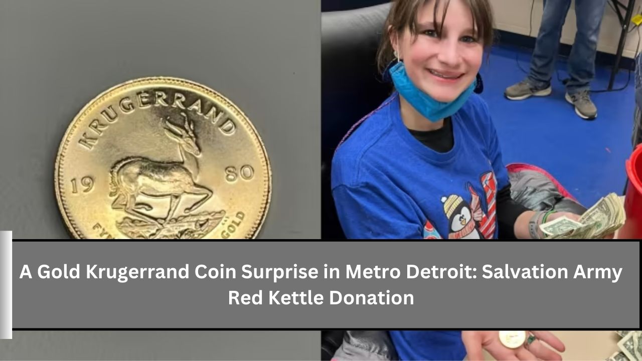 A Gold Krugerrand Coin Surprise in Metro Detroit: Salvation Army Red Kettle Donation