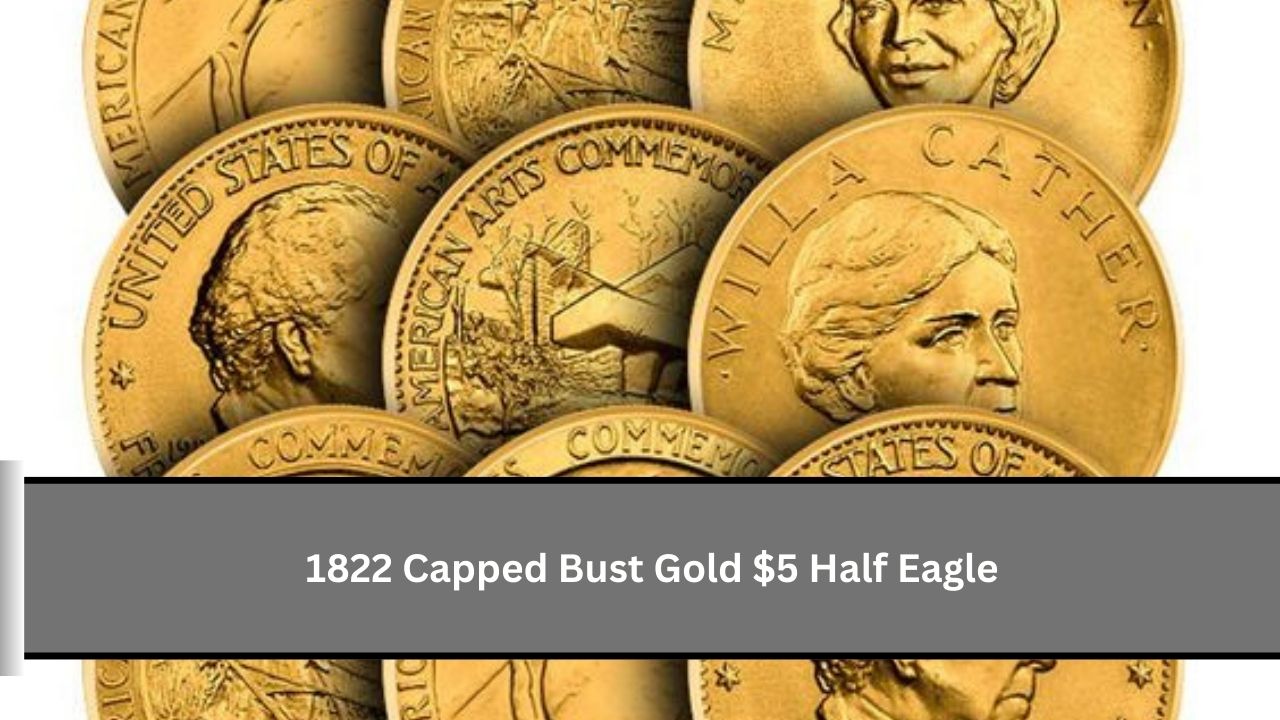 1822 Capped Bust Gold $5 Half Eagle