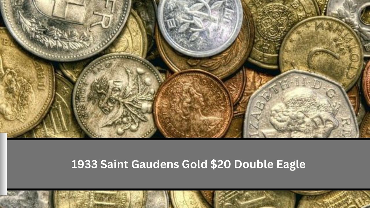 1933 Saint Gaudens Gold $20 Double Eagle