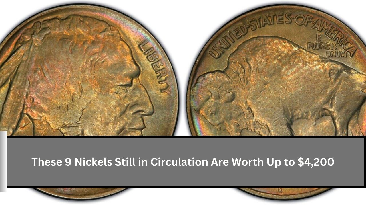 These 9 Nickels Still in Circulation Are Worth Up to $4,200